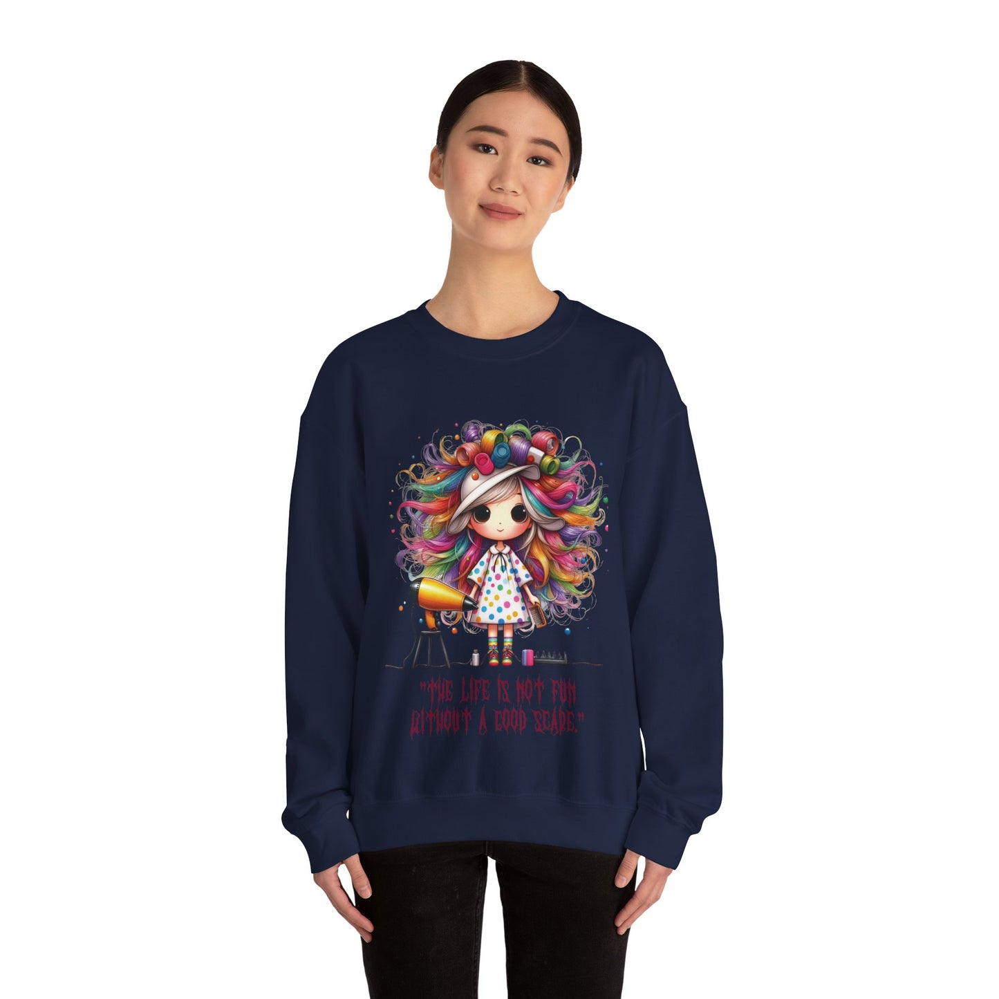 Halloween Estilista - Sweatshirt - Unisex Crewneck