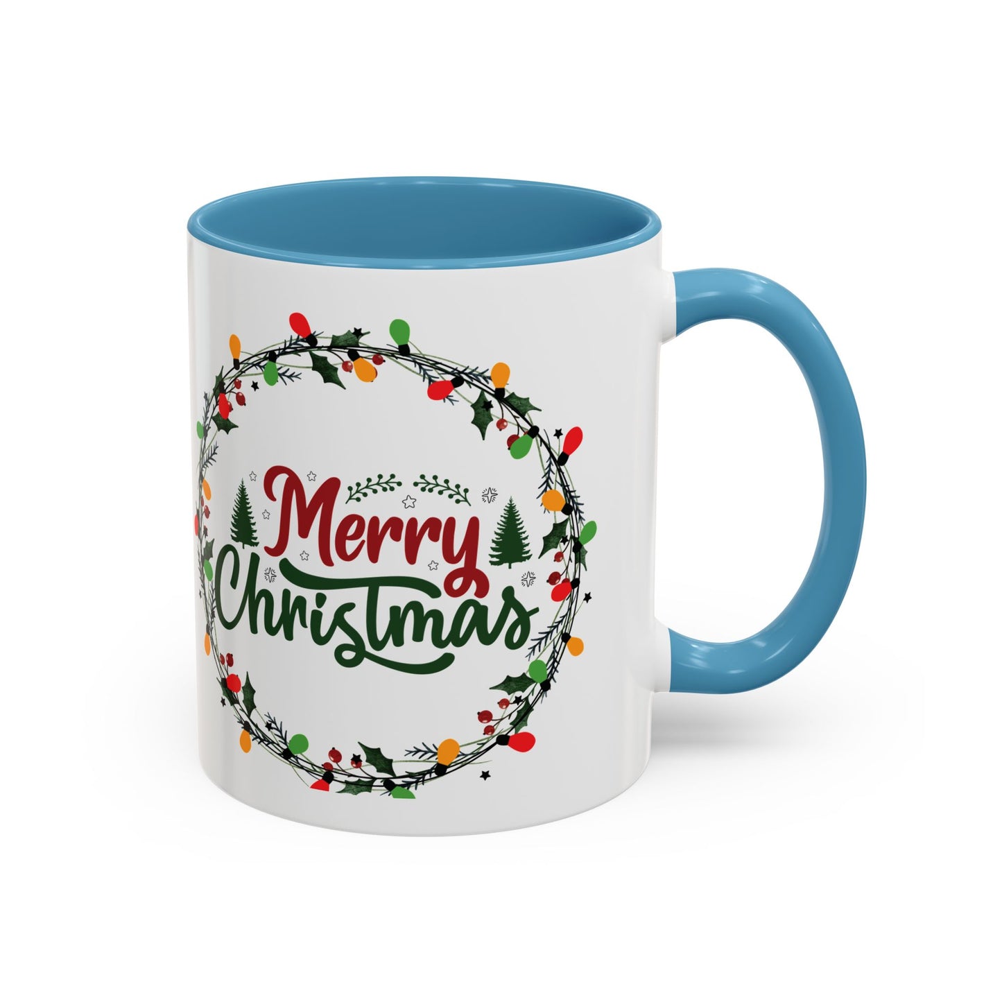 Mug, Merry Christmas Accent Coffee Mug (11, 15oz)