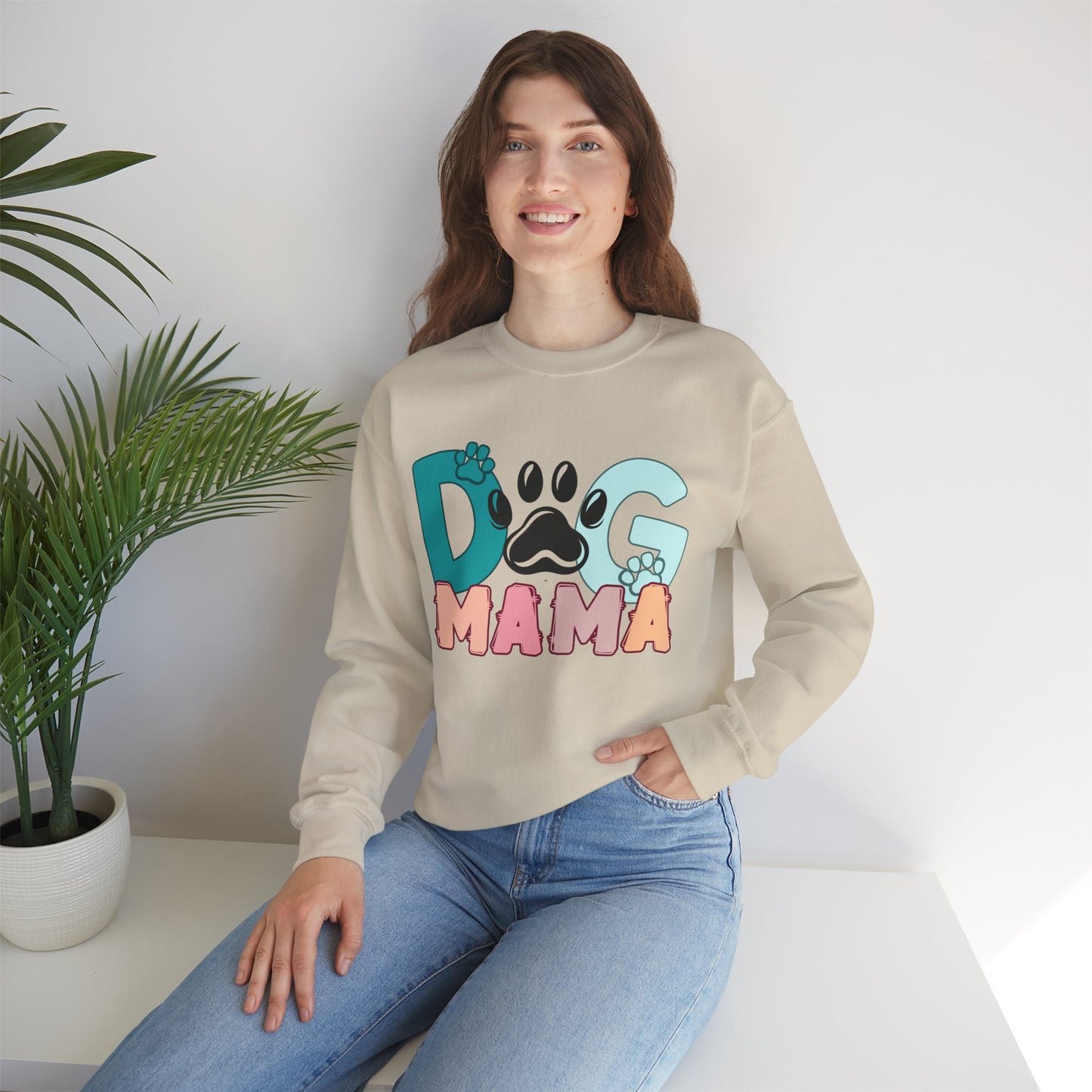 Mama Unisex Heavy Blend™ Crewneck Sweatshirt - Para Mama Design