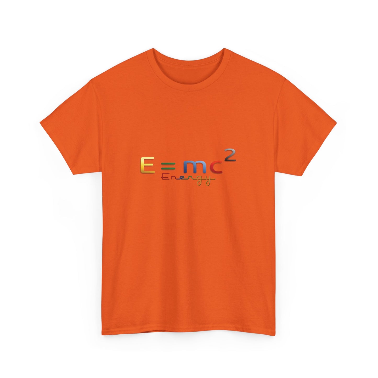 "Energy" - Unisex Heavy Cotton Tee, Sporty, Casual, Gift, For Him or Her.