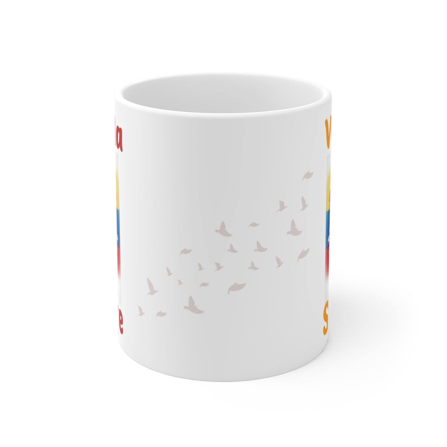 Ceramic Mugs (11oz\15oz\20oz), Ceramic Mugs (11oz\15oz\20oz), para las personas amantes de Venezuela o para los venezolanos migrantes de su pais, con banderas de Venezuela