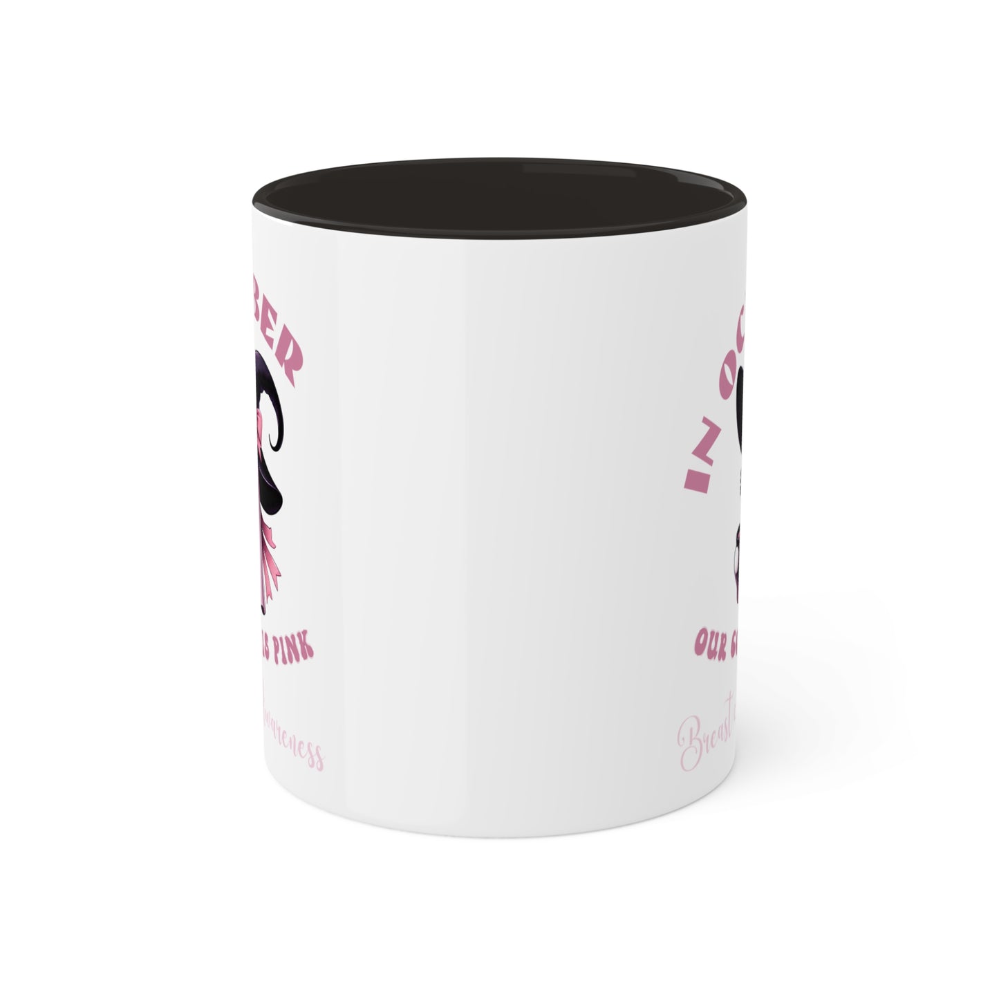 Colorful Mugs, 11oz, Breast Cancer Awareness Mugs - Inspirational Quotes and Designs