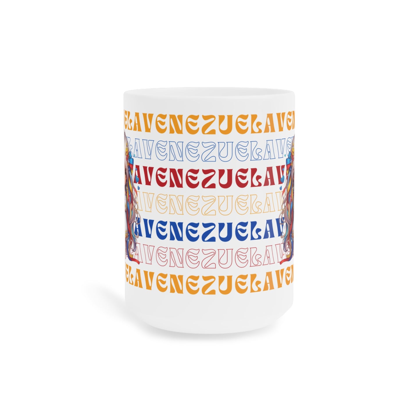 Ceramic Mugs (11oz\15oz\20oz), Ceramic Mugs (11oz\15oz\20oz), para las personas amantes de Venezuela o para los venezolanos migrantes de su pais, con banderas de Venezuela