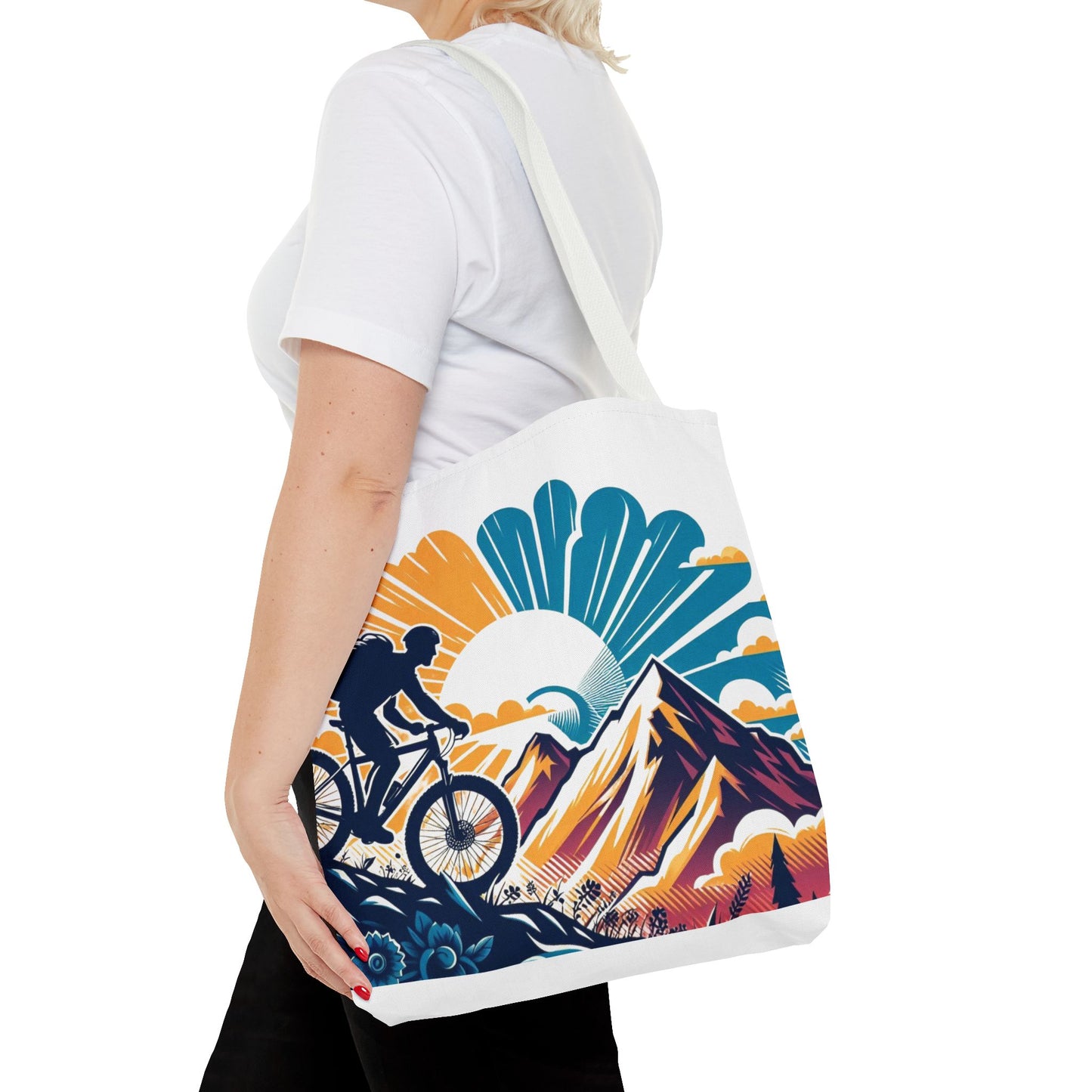 Adventure Tote Bag - Gift for Cyclists and Adventure Seekers