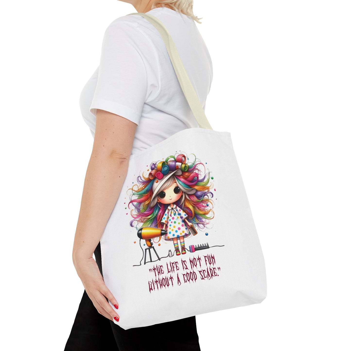 Halloween Stylist Tote Bag - Gift & Transport for Creative Minds