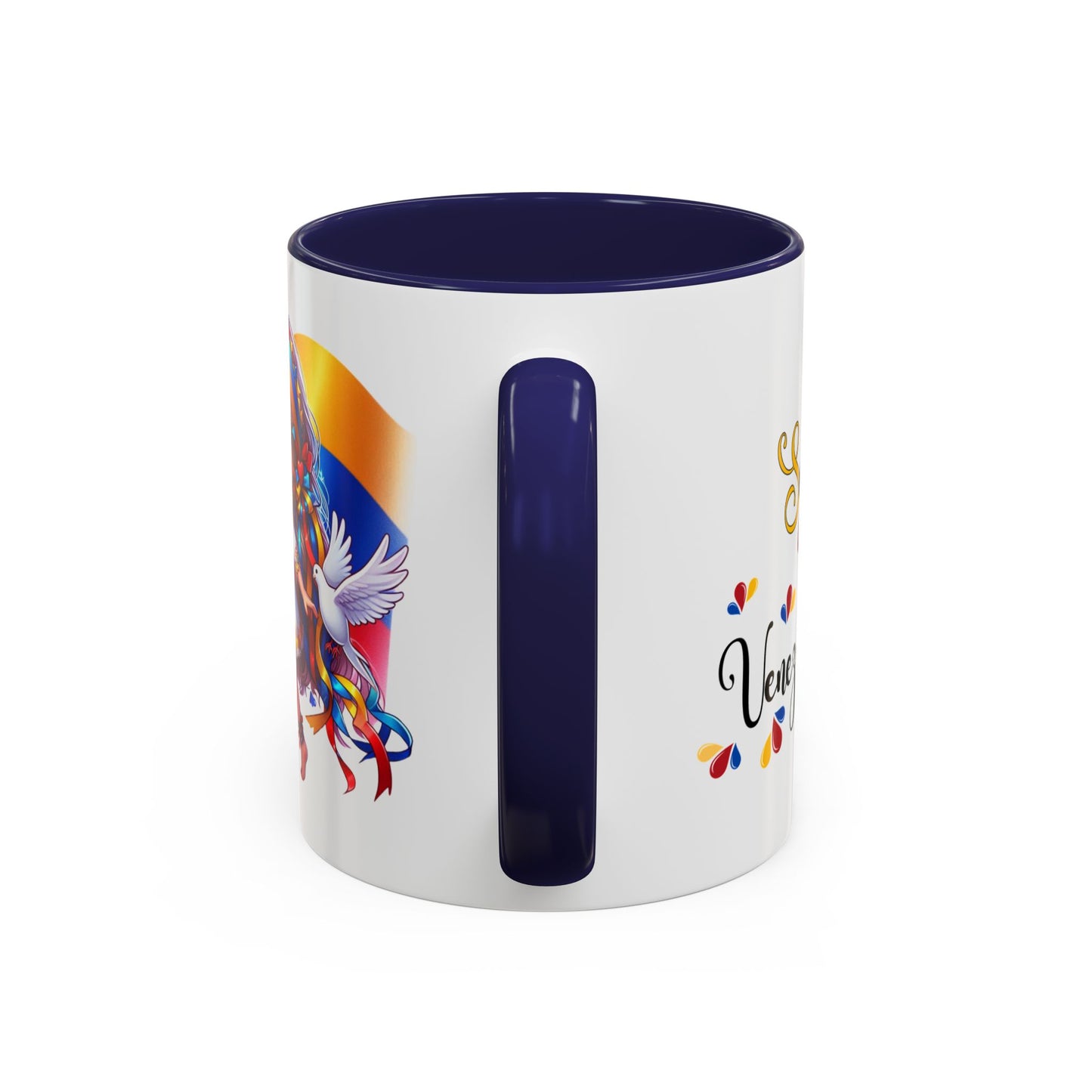 Mug with Message to Venezuela, Gift for Venezuelans