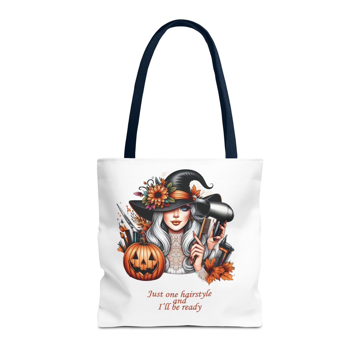 "Just one hairstyle" - Lover Tote Bag, Gift, For him and her, Lovers, Halloween