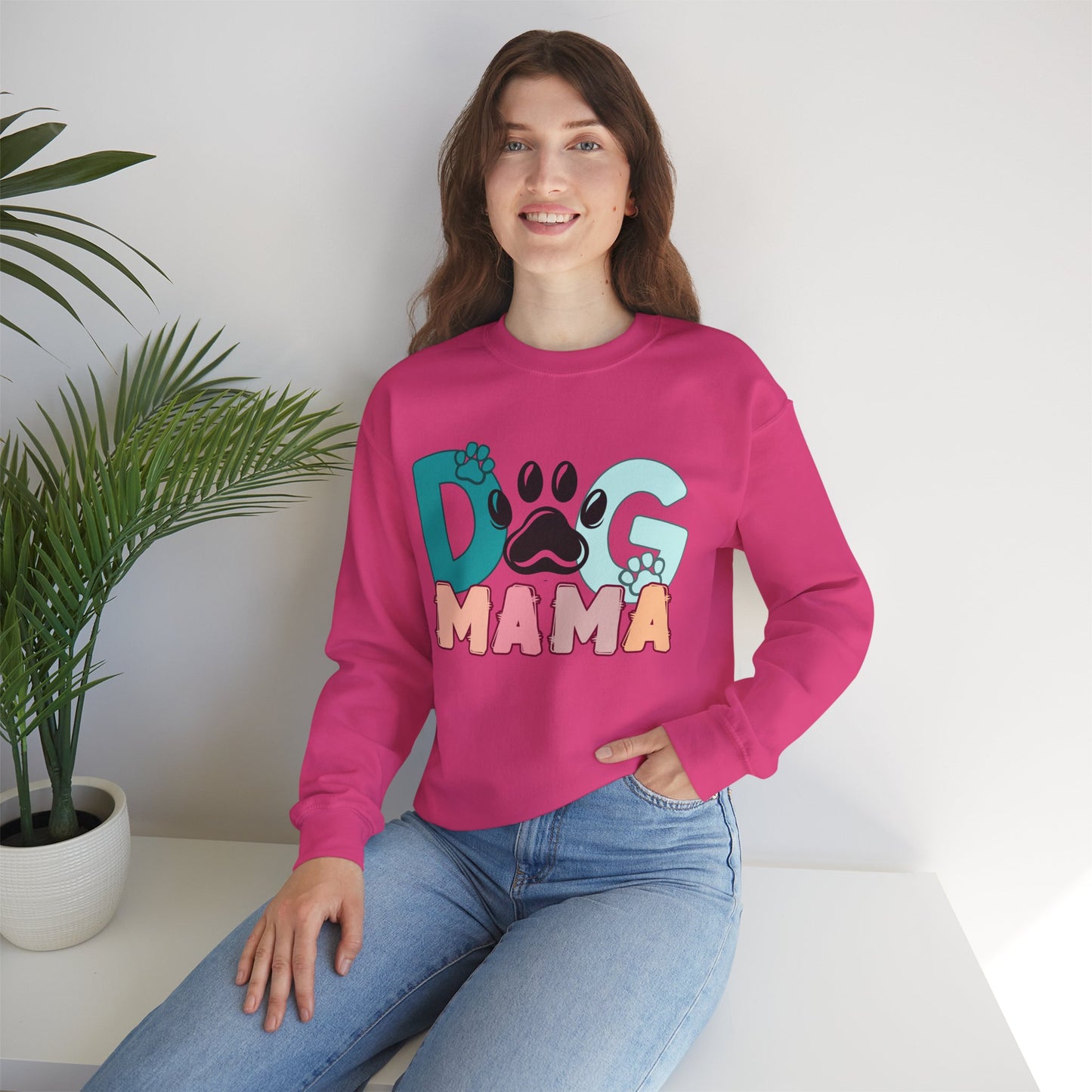 Mama Unisex Heavy Blend™ Crewneck Sweatshirt - Para Mama Design