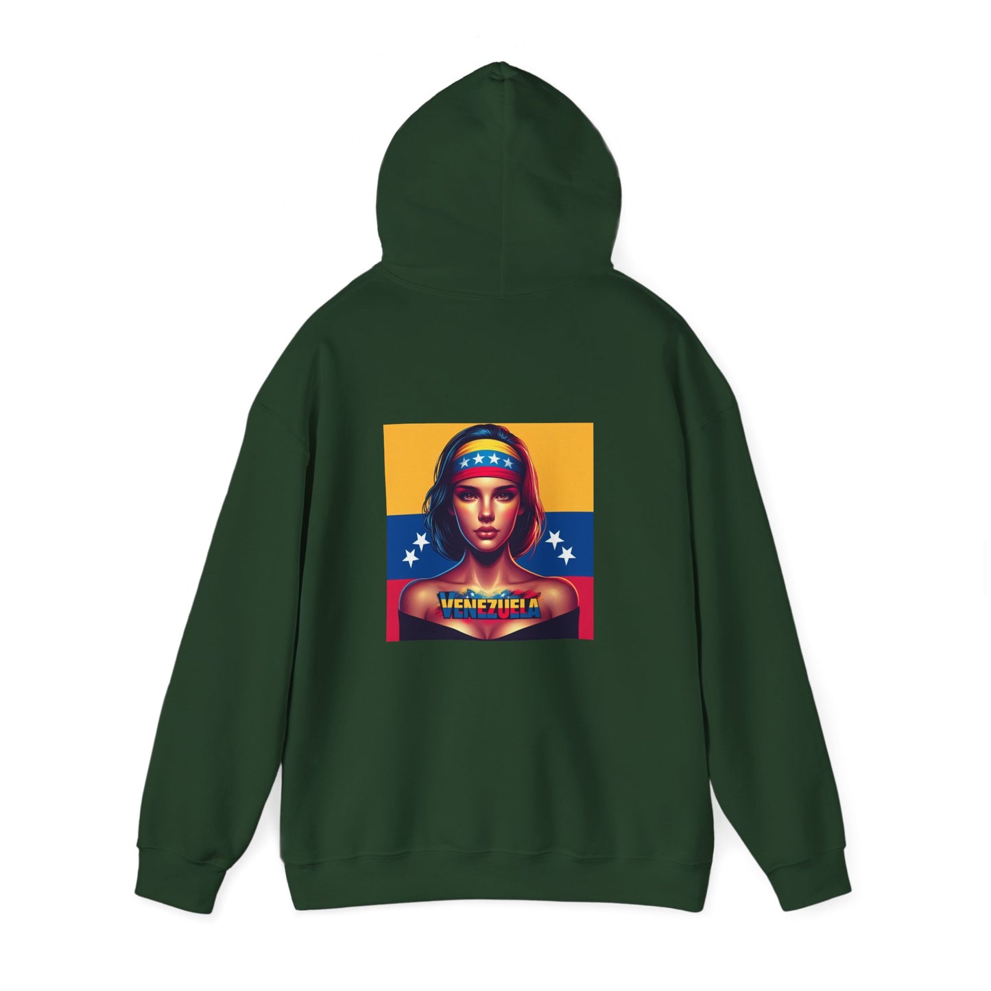 Unisex Heavy Blend™ Hooded Sweatshirt, orgullo venezolano, Venezuela Athletic Retro Series Unisex Adult Crew Neck Sudadera o sudadera con capucha Pullover