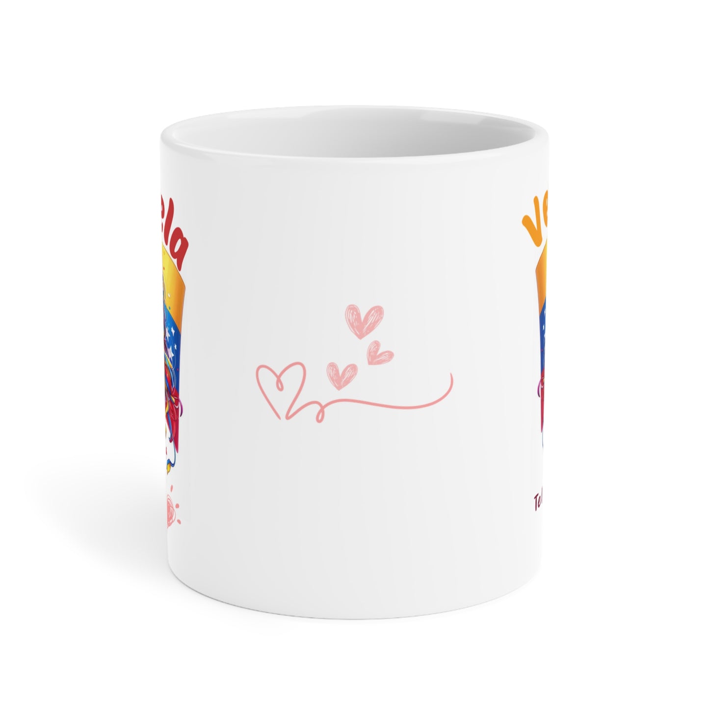 Ceramic Mugs (11oz\15oz\20oz), Ceramic Mugs (11oz\15oz\20oz), para las personas amantes de Venezuela o para los venezolanos migrantes de su pais, con banderas de Venezuela