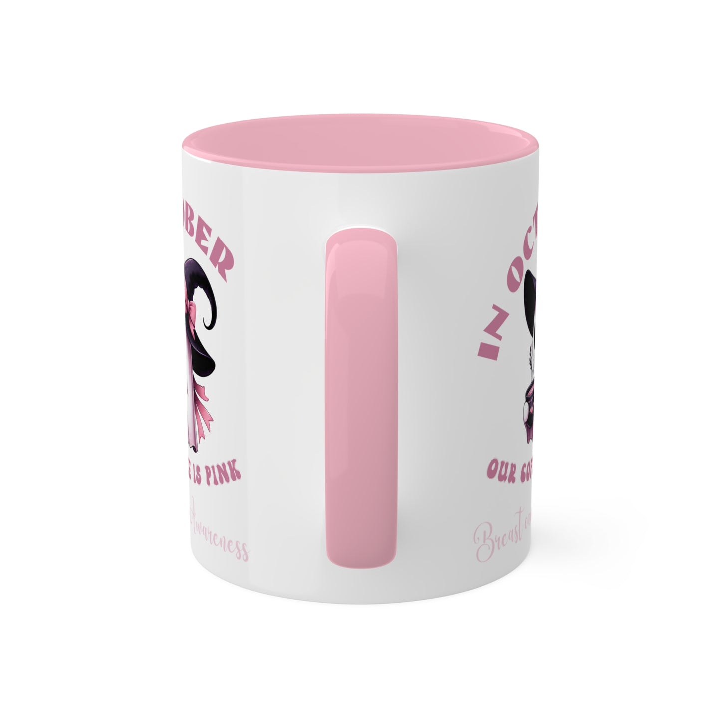 Colorful Mugs, 11oz, Breast Cancer Awareness Mugs - Inspirational Quotes and Designs