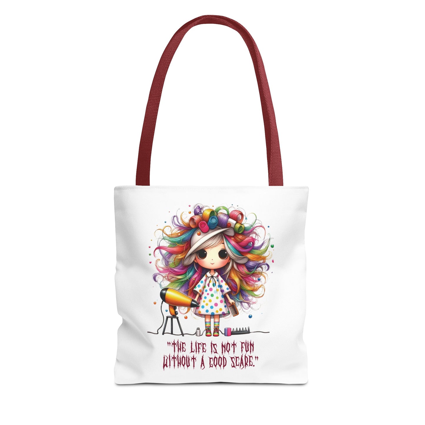 Halloween Stylist Tote Bag - Gift & Transport for Creative Minds