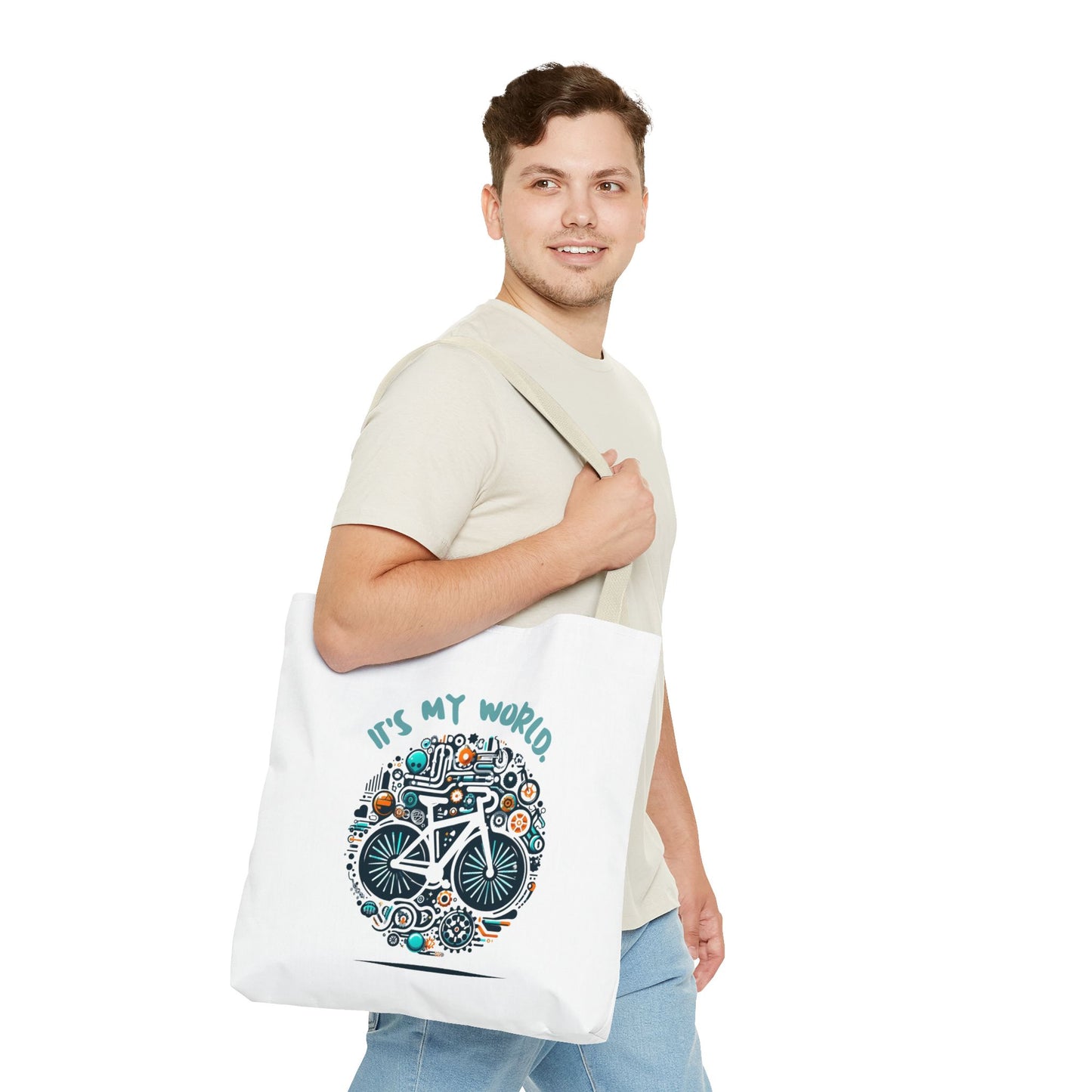 Adventure Tote Bag - Gift for Cyclists and Adventure Seekers