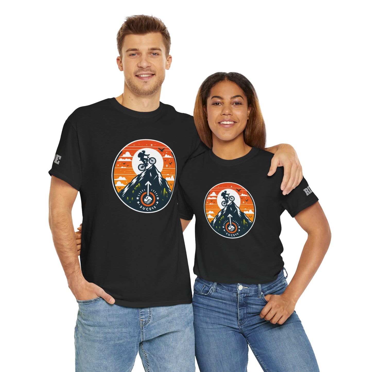 Unisex Heavy Cotton Tee, para amantes del ciclismo, amantes de bicicletas, ropa de ciclismo, camisetas de ciclismo de montaña, ropa de ciclismo, amantes de la bicicleta