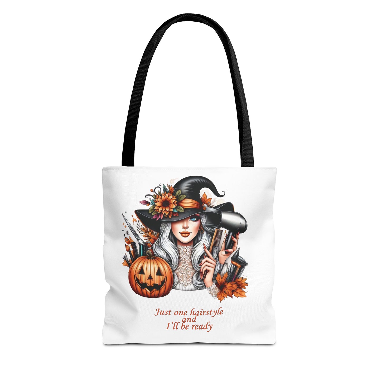 "Just one hairstyle" - Lover Tote Bag, Gift, For him and her, Lovers, Halloween