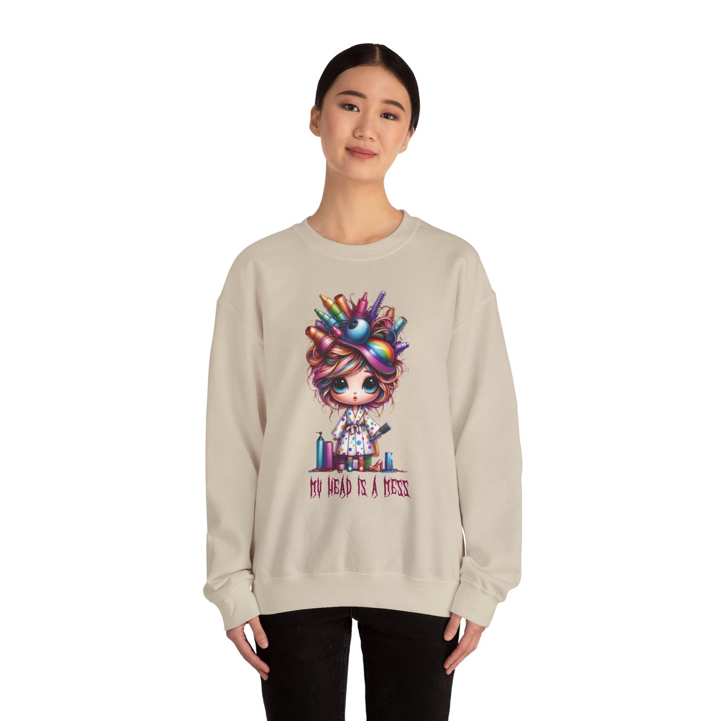 "Sweatshirt Estilista Halloween" - Unisex Heavy Blend™ Crewneck Sweatshirt