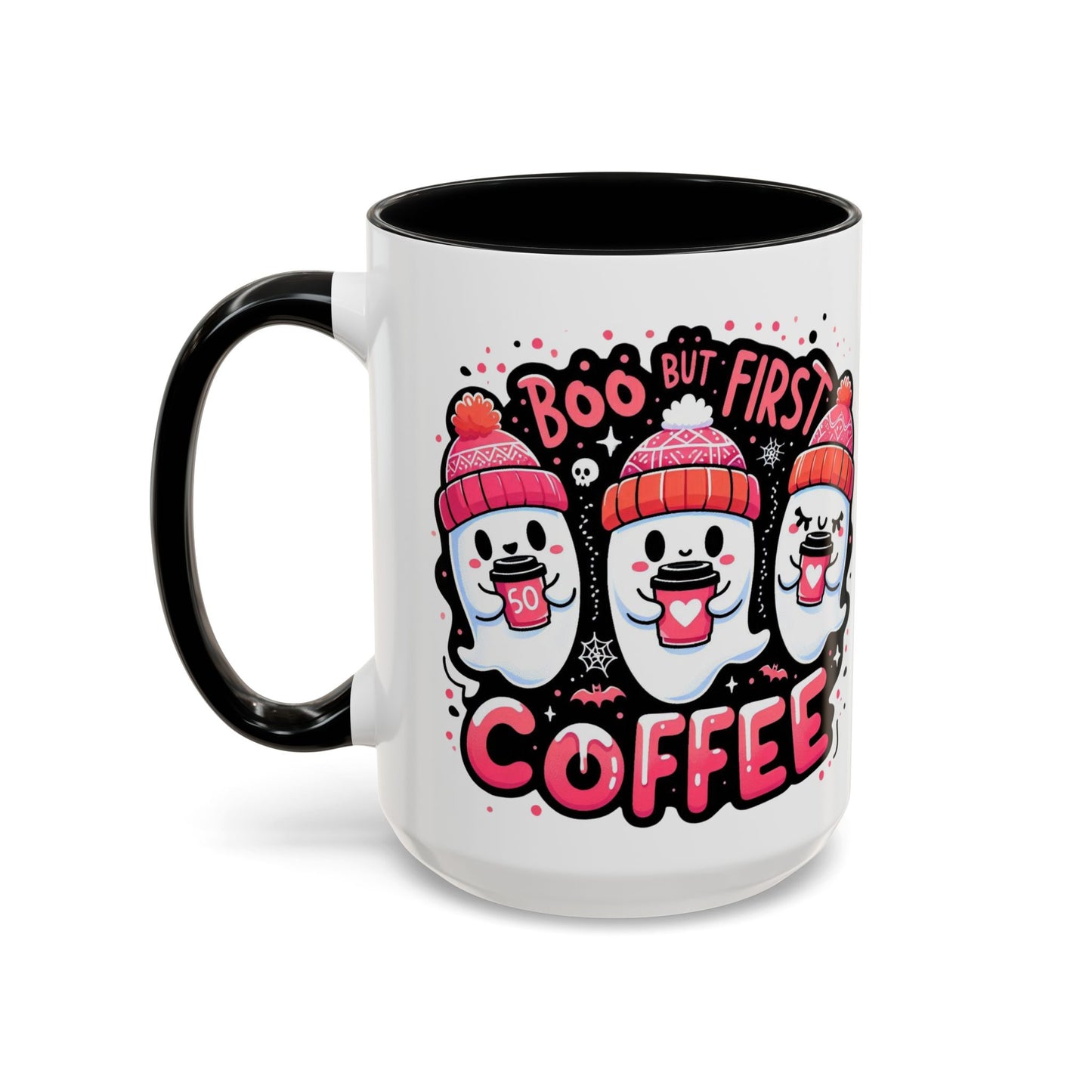 Halloween Ghost Cat Coffee Mug