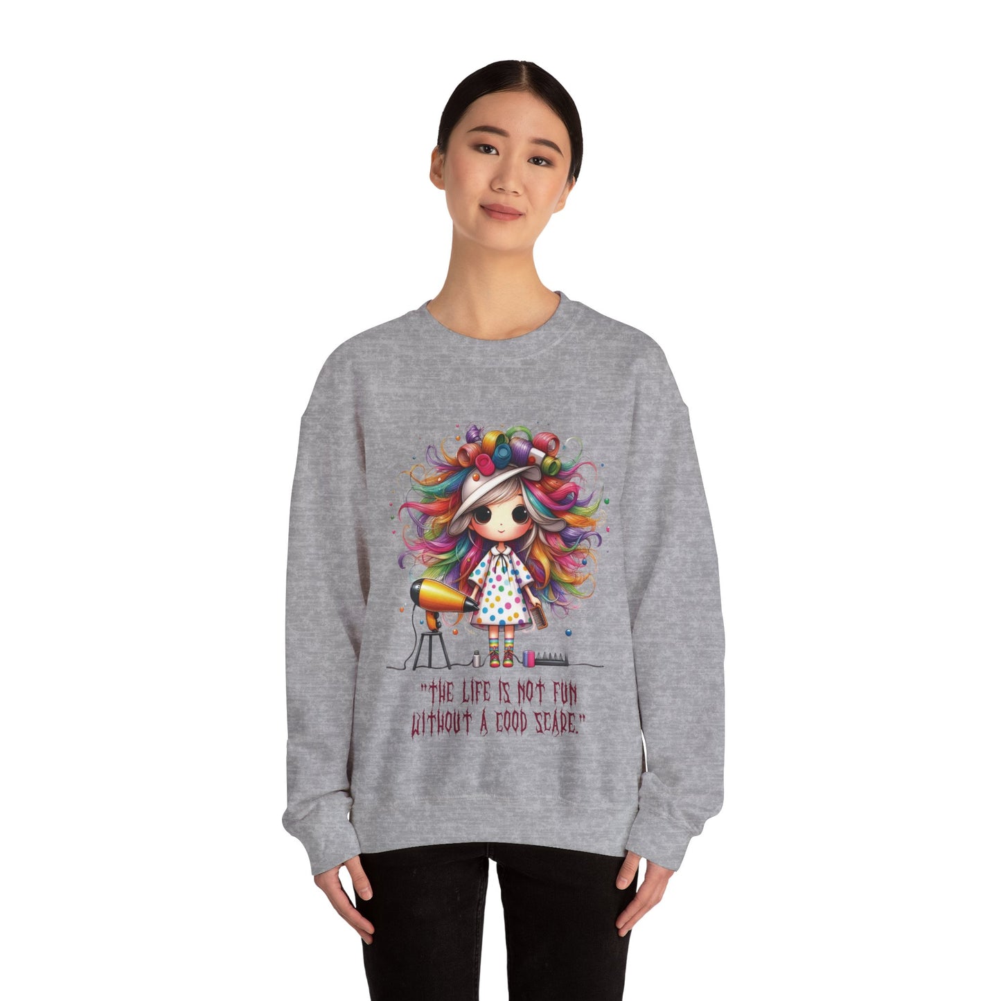 Halloween Estilista - Sweatshirt - Unisex Crewneck