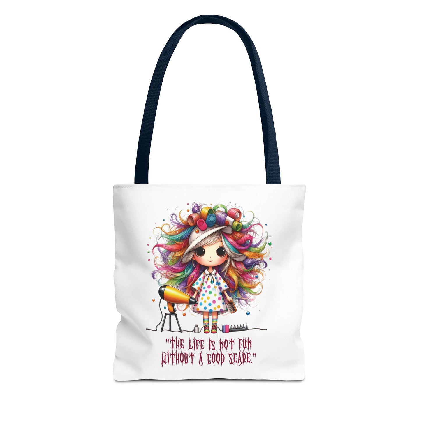 Halloween Stylist Tote Bag - Gift & Transport for Creative Minds