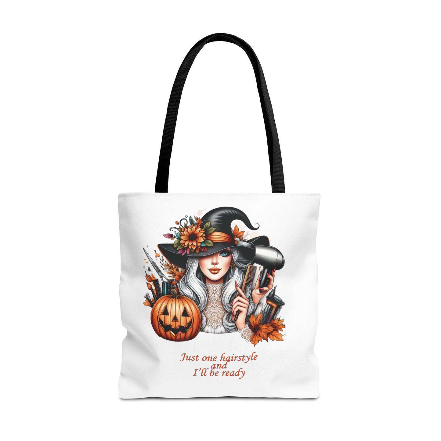 "Just one hairstyle" - Lover Tote Bag, Gift, For him and her, Lovers, Halloween