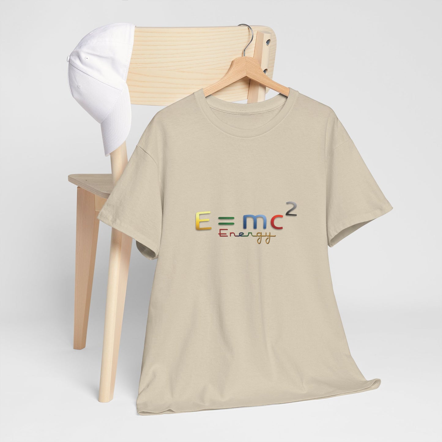 "Energy" - Unisex Heavy Cotton Tee, Sporty, Casual, Gift, For Him or Her.