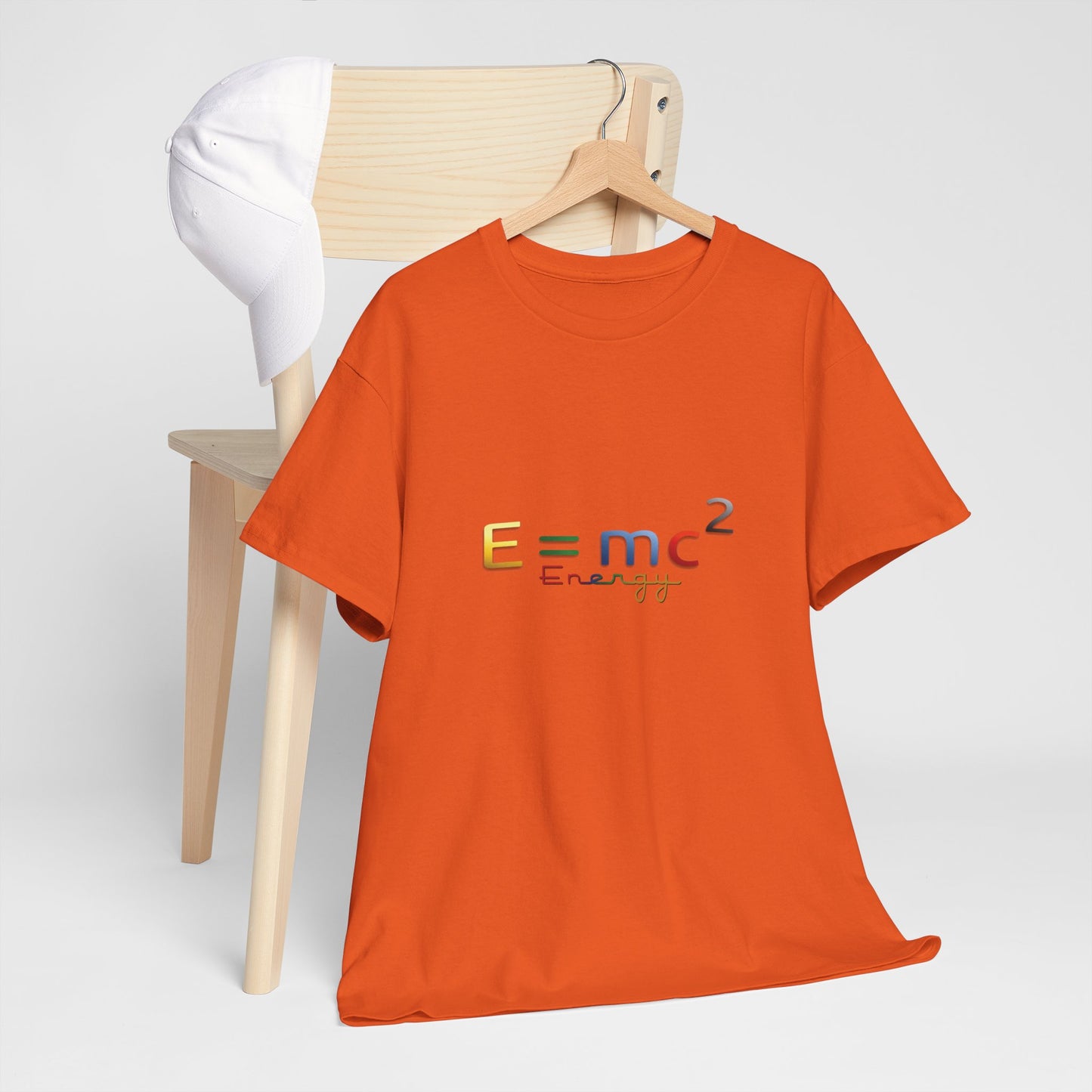 "Energy" - Unisex Heavy Cotton Tee, Sporty, Casual, Gift, For Him or Her.