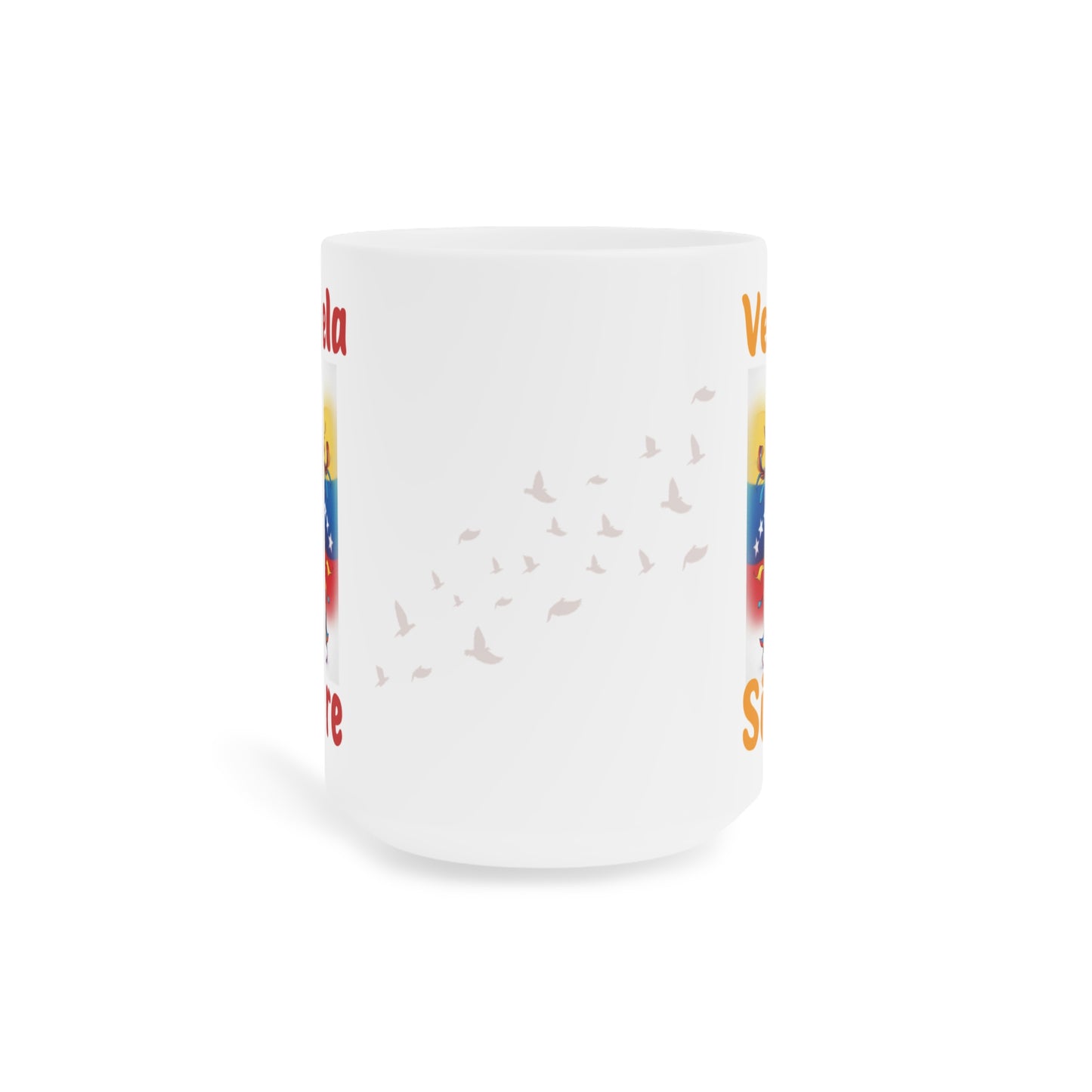 Ceramic Mugs (11oz\15oz\20oz), Ceramic Mugs (11oz\15oz\20oz), para las personas amantes de Venezuela o para los venezolanos migrantes de su pais, con banderas de Venezuela