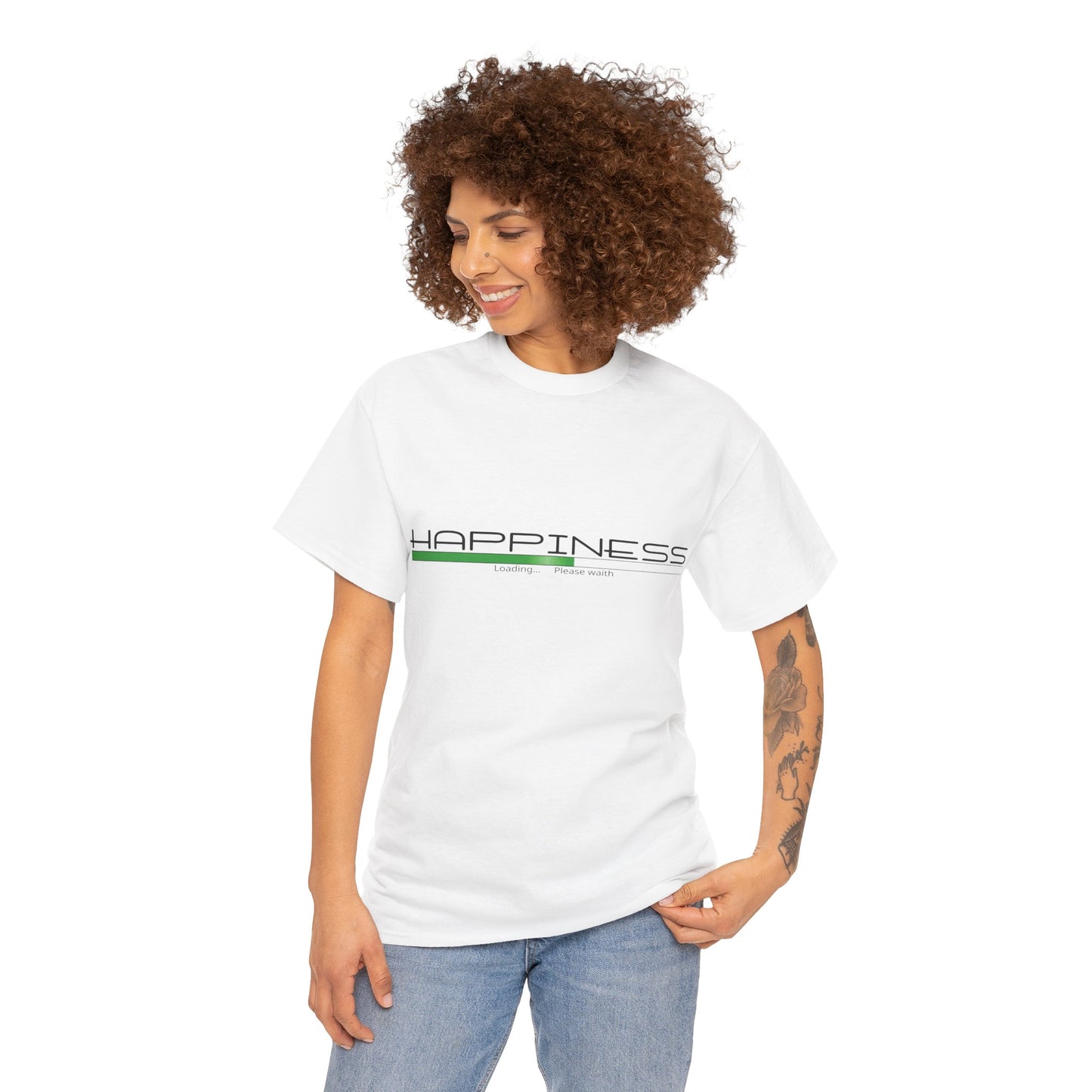 "Happiness" - Unisex Tee - Perfect Gift for Him or Her