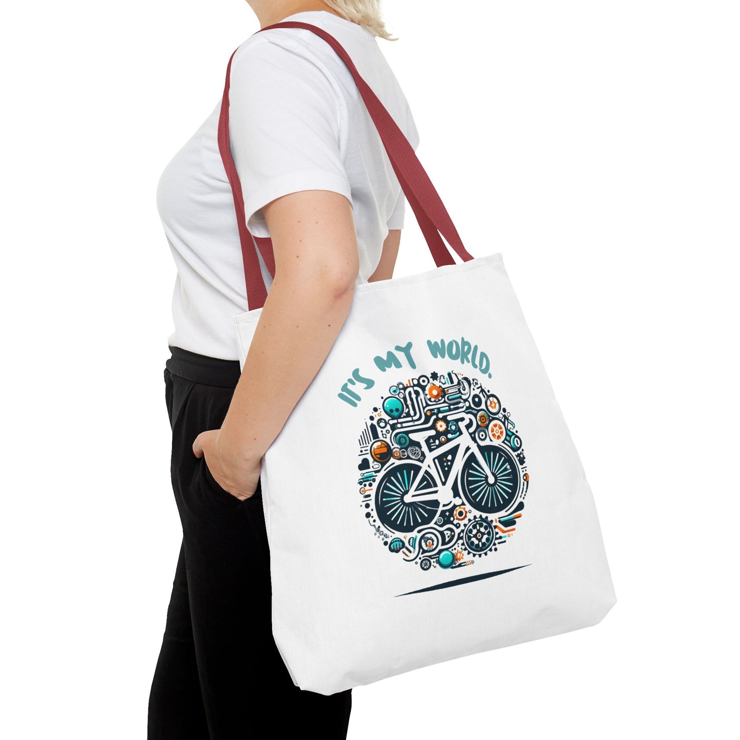 Adventure Tote Bag - Gift for Cyclists and Adventure Seekers