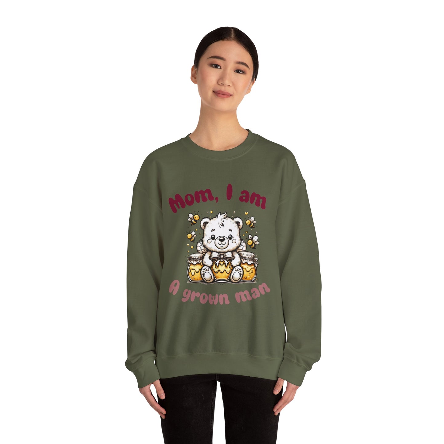 Mama Unisex Heavy Blend™ Crewneck Sweatshirt - Para Mama Design