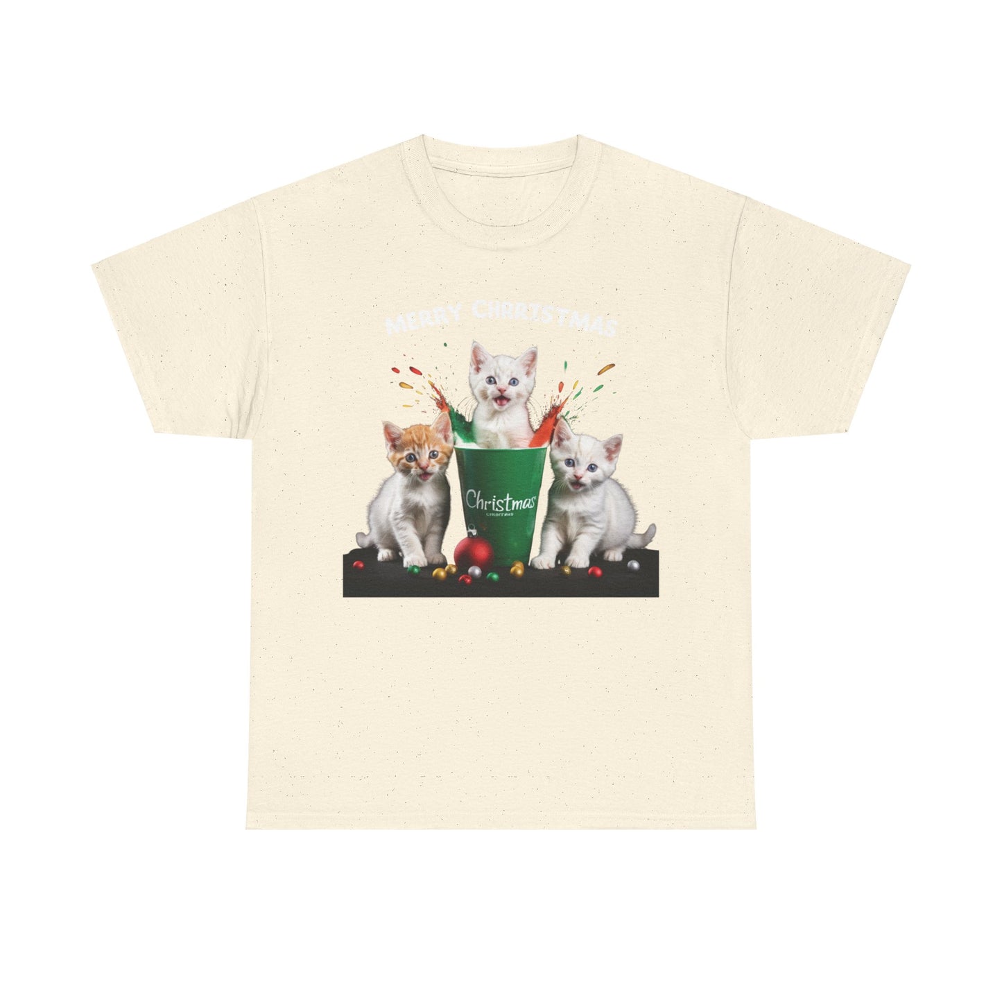 Gato Navidad Tee