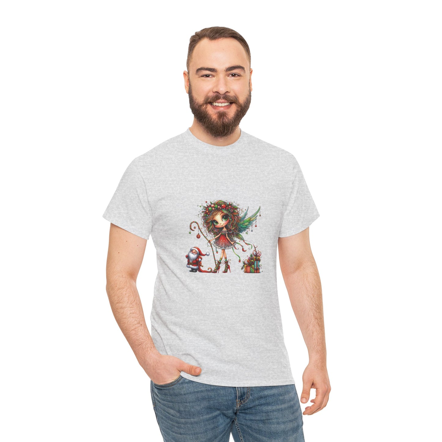 "Camiseta de navidad", Unisex Heavy Cotton Tee