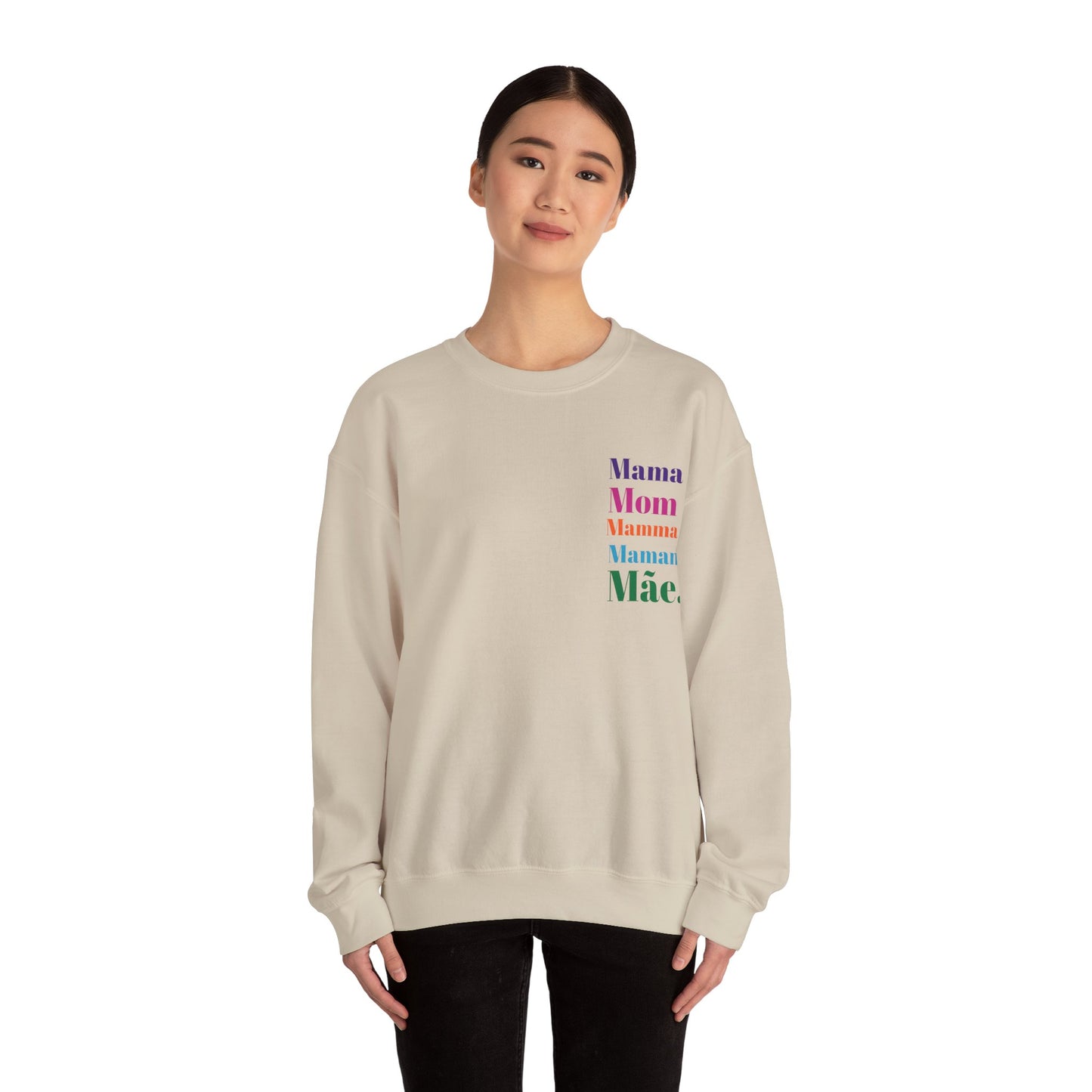 Mama Unisex Heavy Blend™ Crewneck Sweatshirt - Para Mama Design