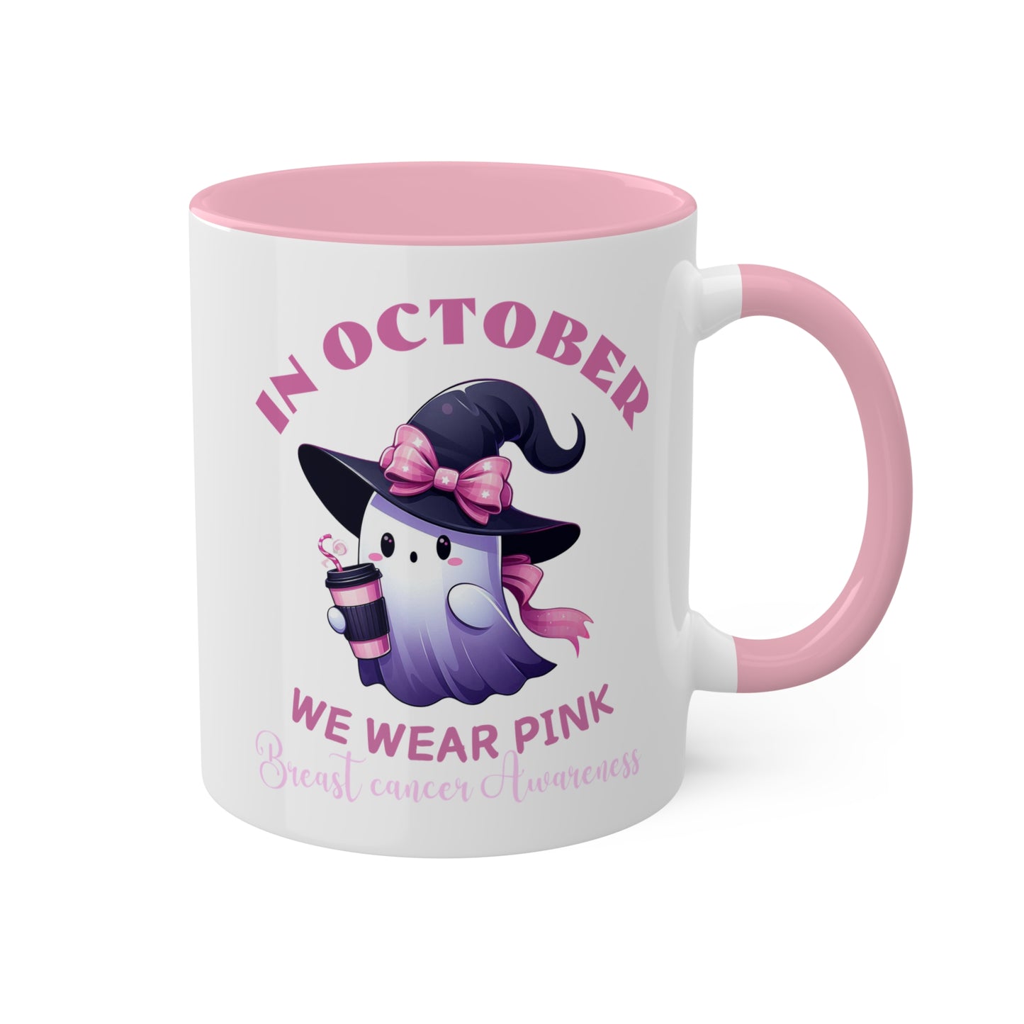 Colorful Mugs 1, 11oz, Breast Cancer Awareness Mugs - Inspirational Quotes and Designs