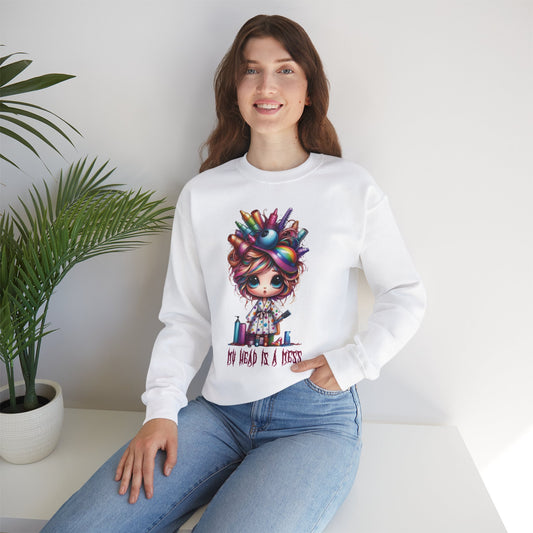 "Sweatshirt Estilista Halloween" - Unisex Heavy Blend™ Crewneck Sweatshirt