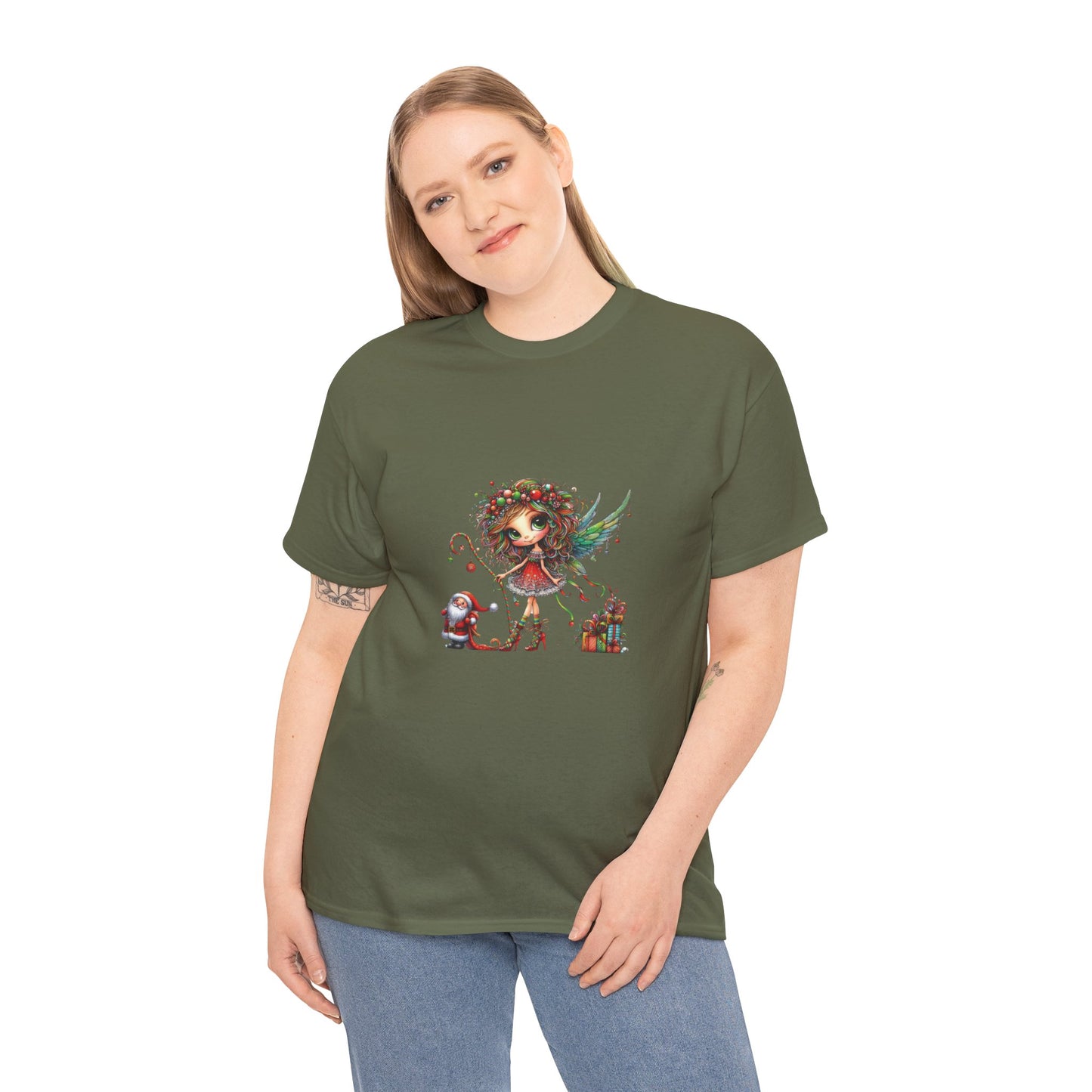 "Camiseta de navidad", Unisex Heavy Cotton Tee