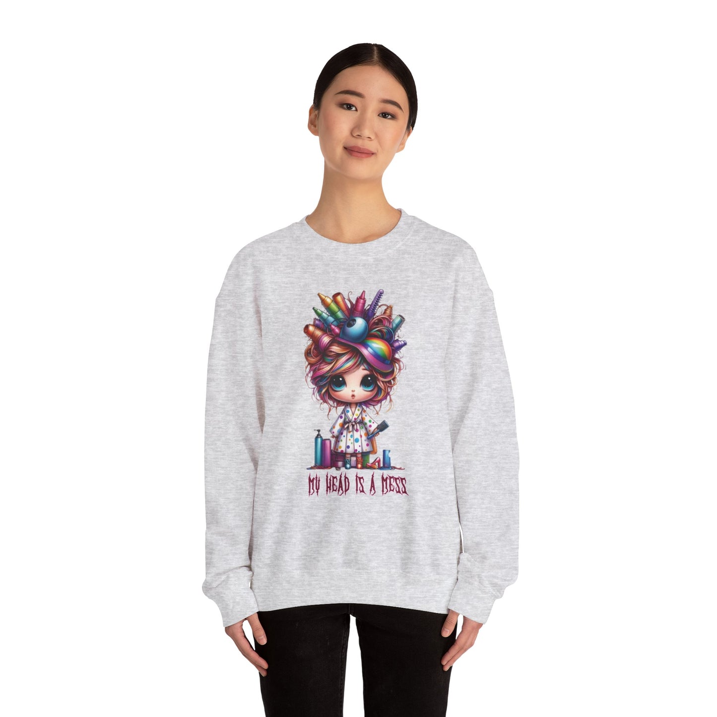 "Sweatshirt Estilista Halloween" - Unisex Heavy Blend™ Crewneck Sweatshirt