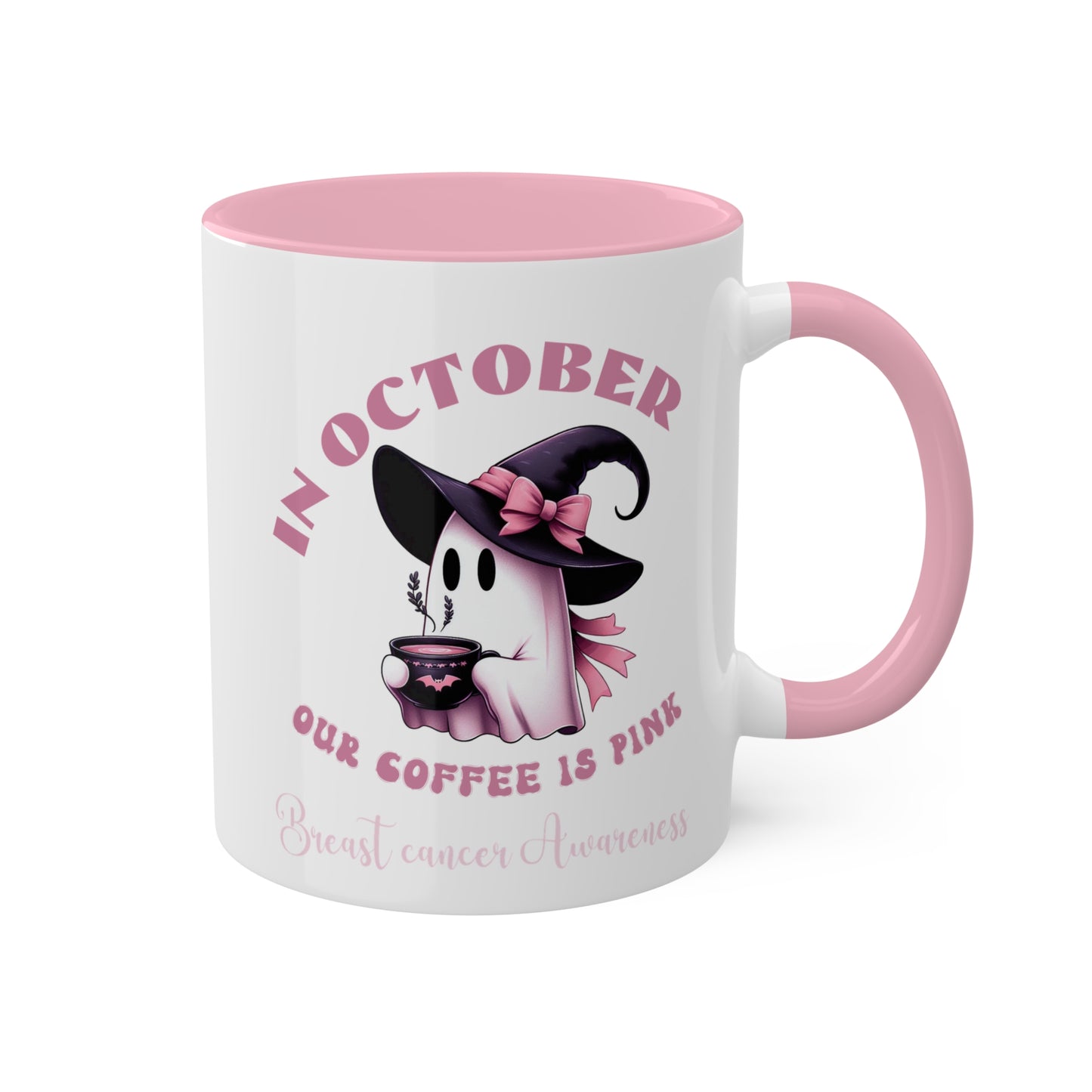 Colorful Mugs, 11oz, Breast Cancer Awareness Mugs - Inspirational Quotes and Designs