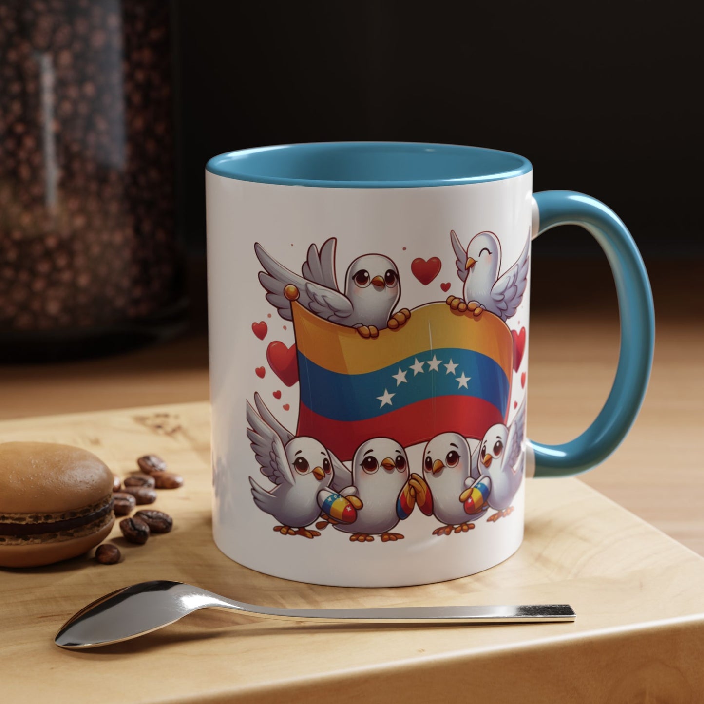 Mug with Message to Venezuela, Gift for Venezuelans