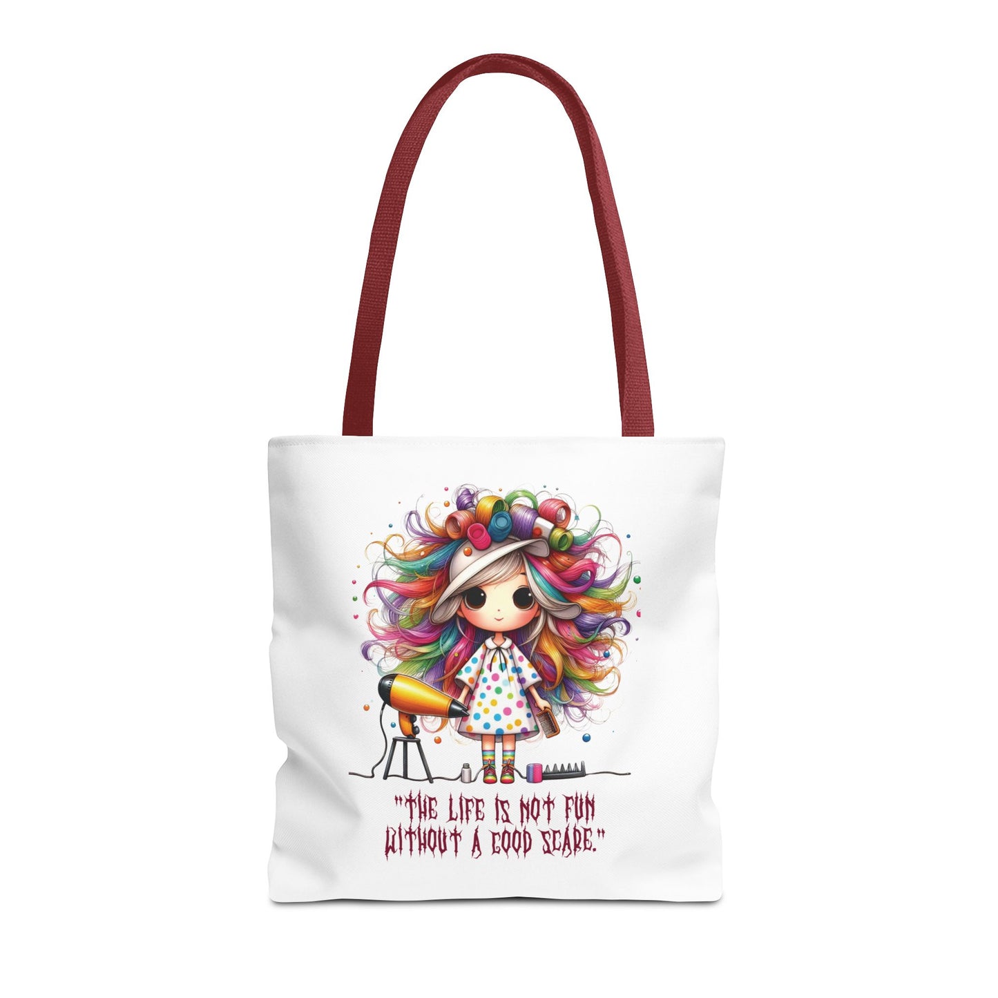 Halloween Stylist Tote Bag - Gift & Transport for Creative Minds