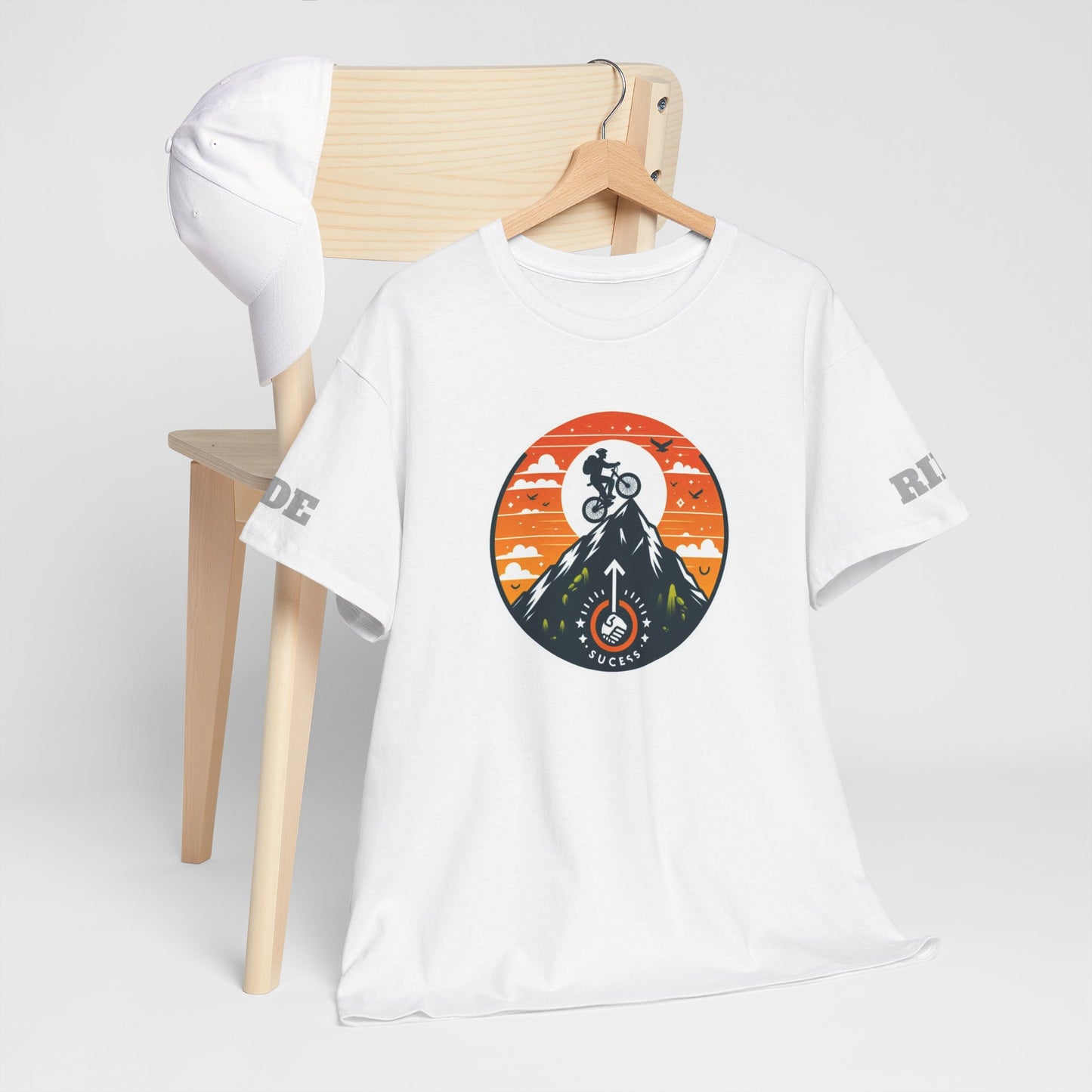 Unisex Heavy Cotton Tee, para amantes del ciclismo, amantes de bicicletas, ropa de ciclismo, camisetas de ciclismo de montaña, ropa de ciclismo, amantes de la bicicleta