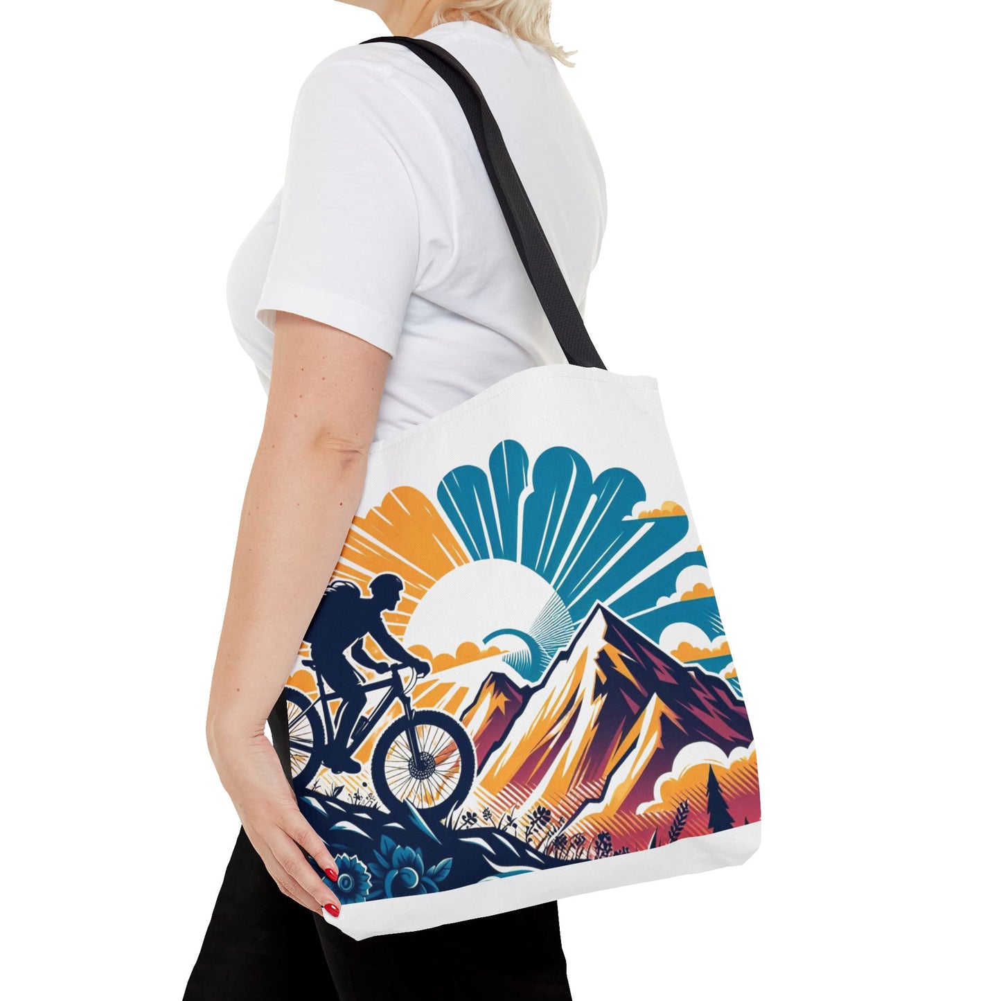 Adventure Tote Bag - Gift for Cyclists and Adventure Seekers