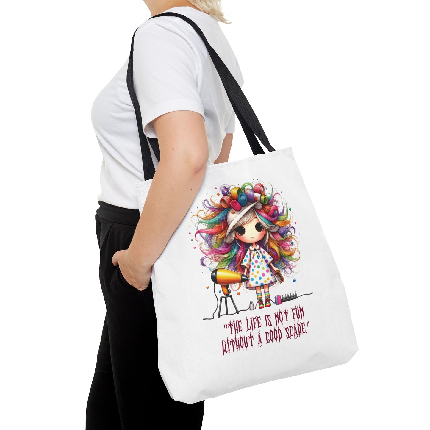 Halloween Stylist Tote Bag - Gift & Transport for Creative Minds