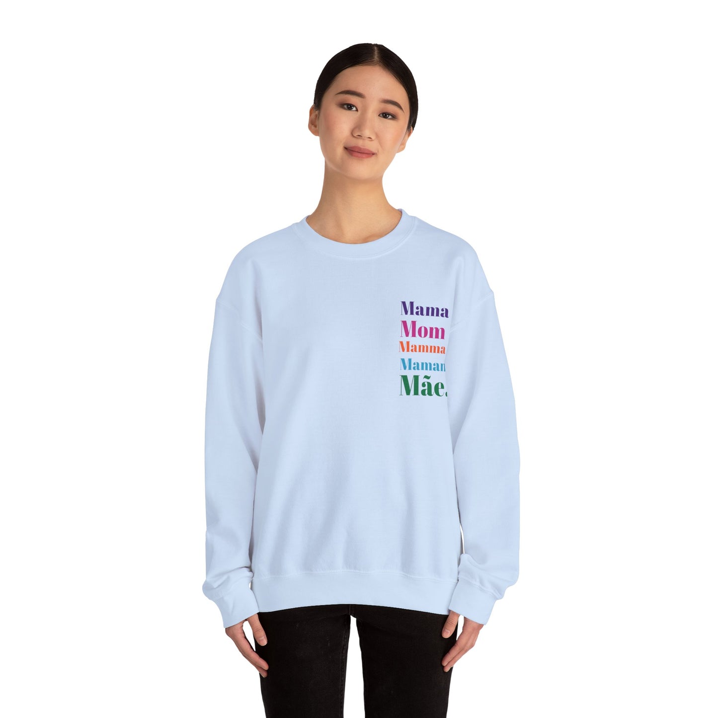 Mama Unisex Heavy Blend™ Crewneck Sweatshirt - Para Mama Design