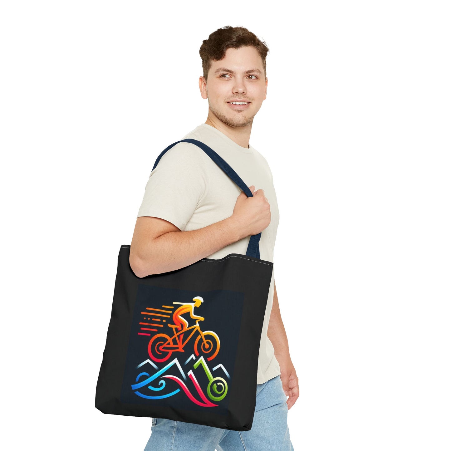 Adventure Tote Bag - Gift for Cyclists and Adventure Seekers