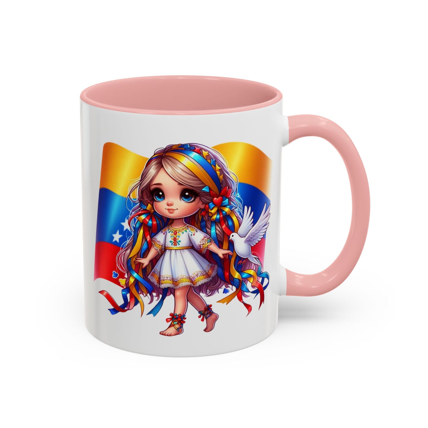 Mug with Message to Venezuela, Gift for Venezuelans