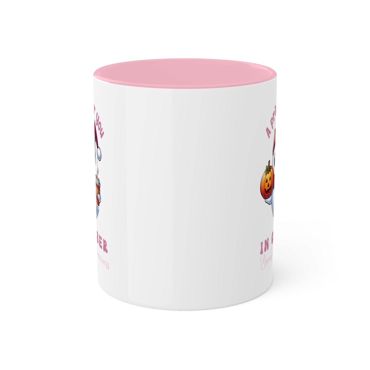 Colorful Mugs, 11oz, Breast Cancer Awareness Mugs - Inspirational Quotes and Designs