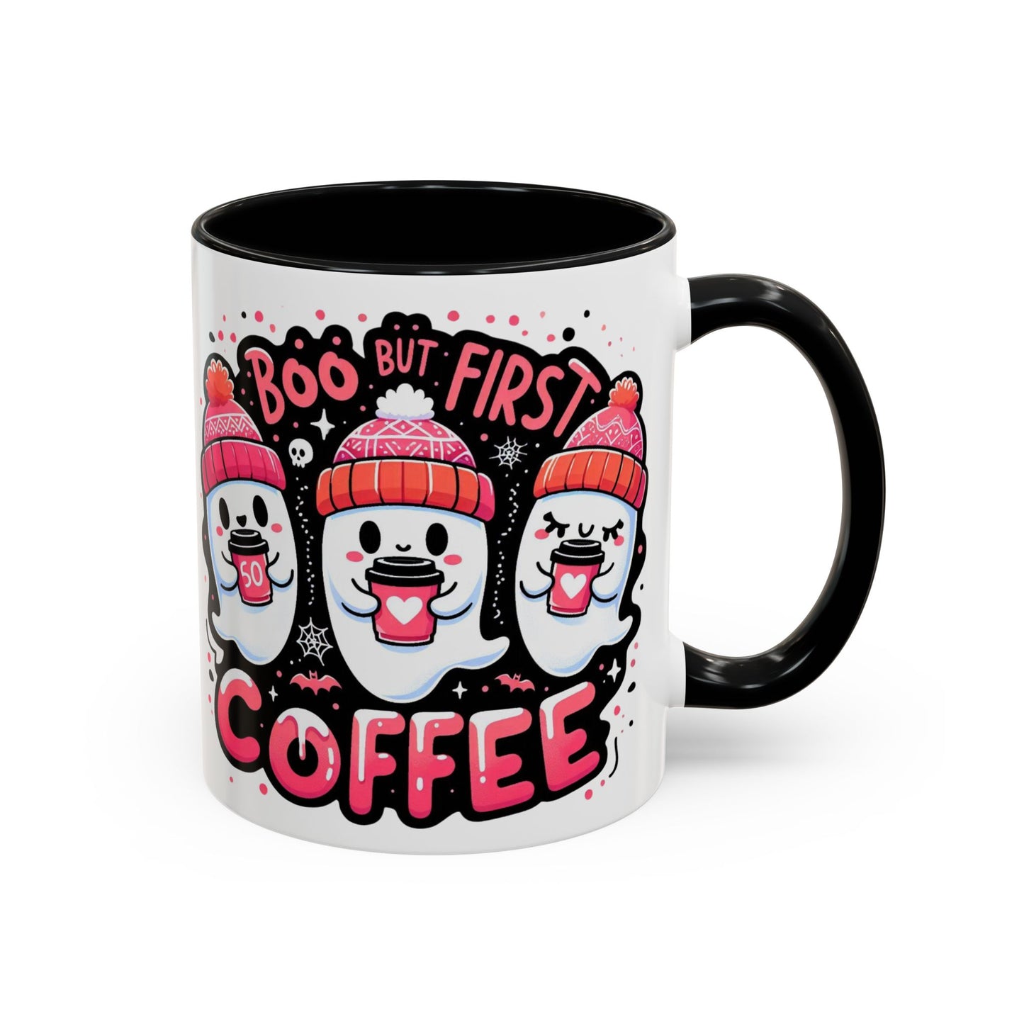 Halloween Ghost Cat Coffee Mug