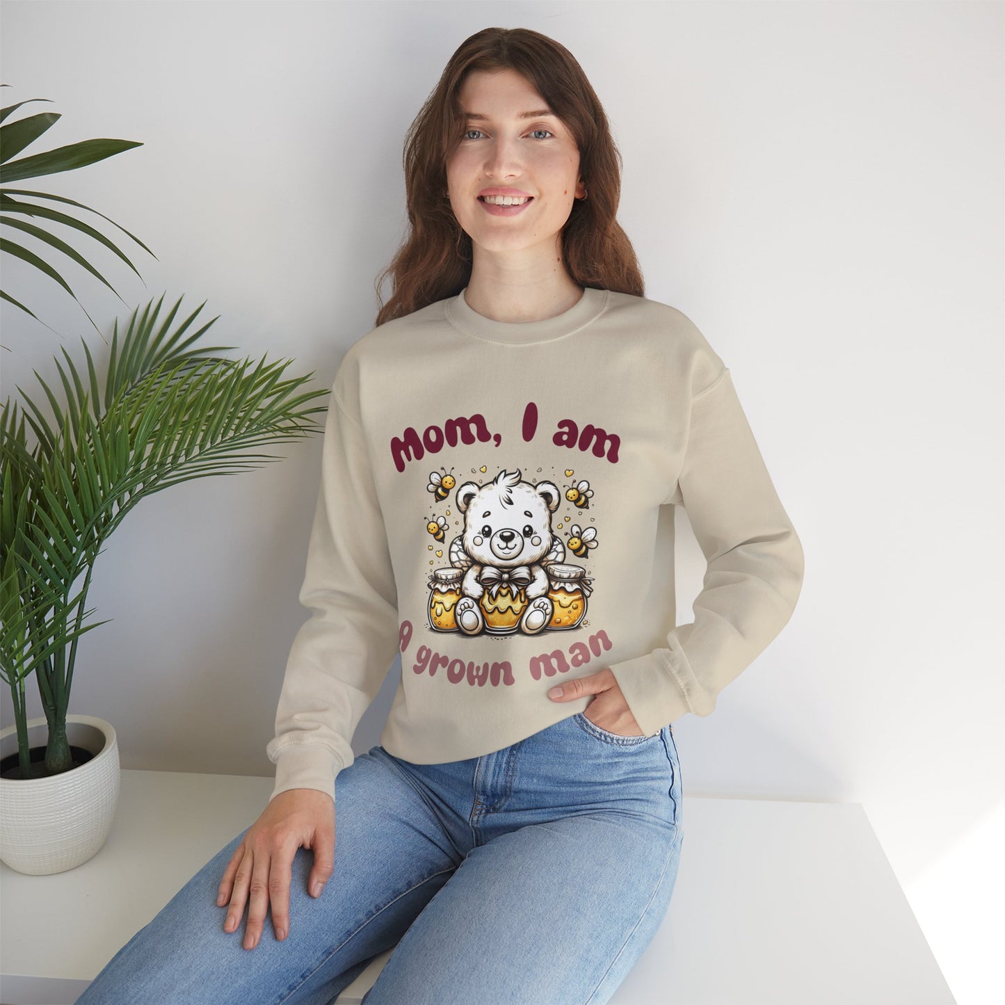 Mama Unisex Heavy Blend™ Crewneck Sweatshirt - Para Mama Design