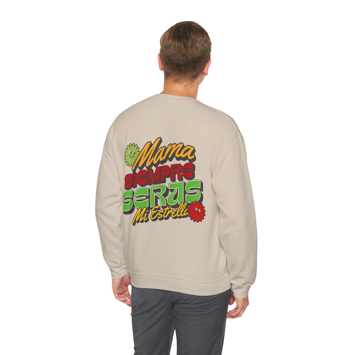 Mama Unisex Heavy Blend™ Crewneck Sweatshirt - Para Mama Design